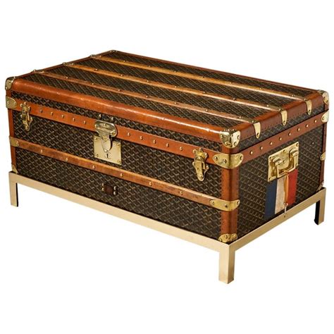 goyard trunk green|goyard trunk price.